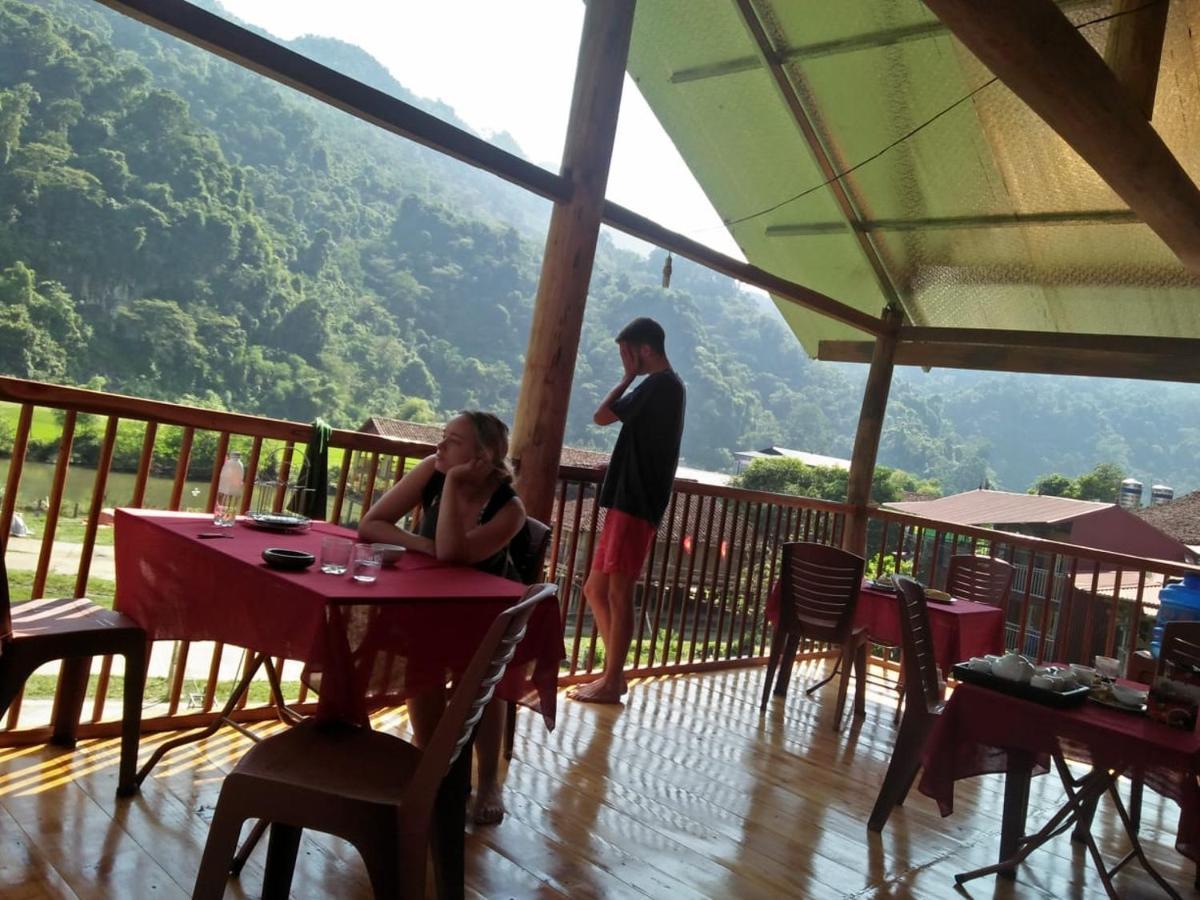 Tran Xuan Homestay Ba Be Village Bagian luar foto