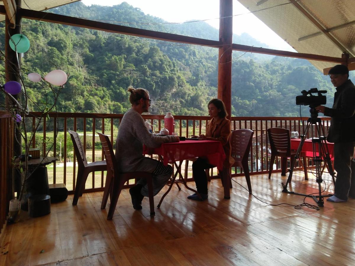 Tran Xuan Homestay Ba Be Village Bagian luar foto