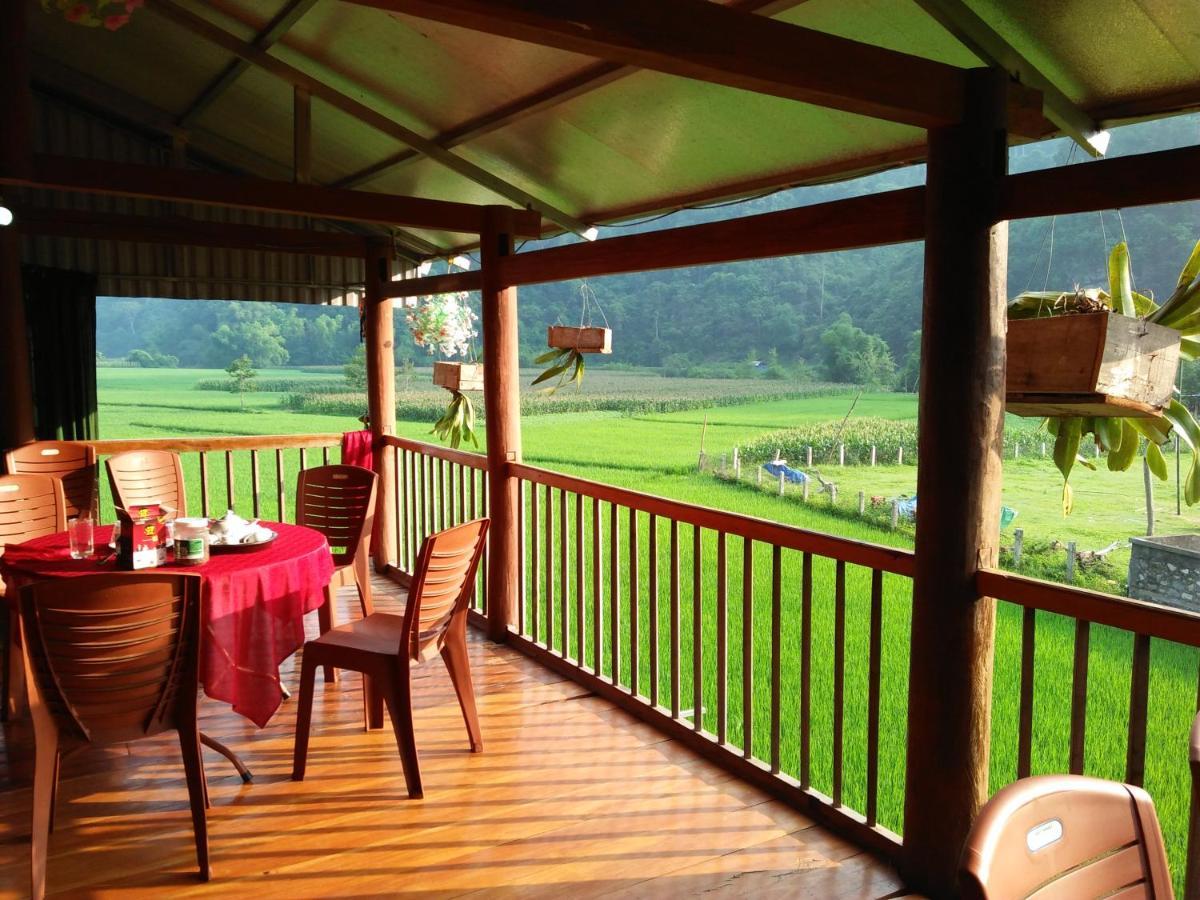 Tran Xuan Homestay Ba Be Village Bagian luar foto