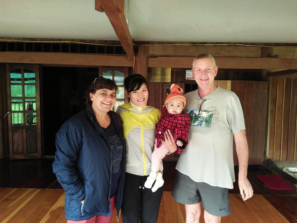 Tran Xuan Homestay Ba Be Village Bagian luar foto
