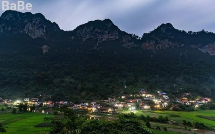 Tran Xuan Homestay Ba Be Village Bagian luar foto